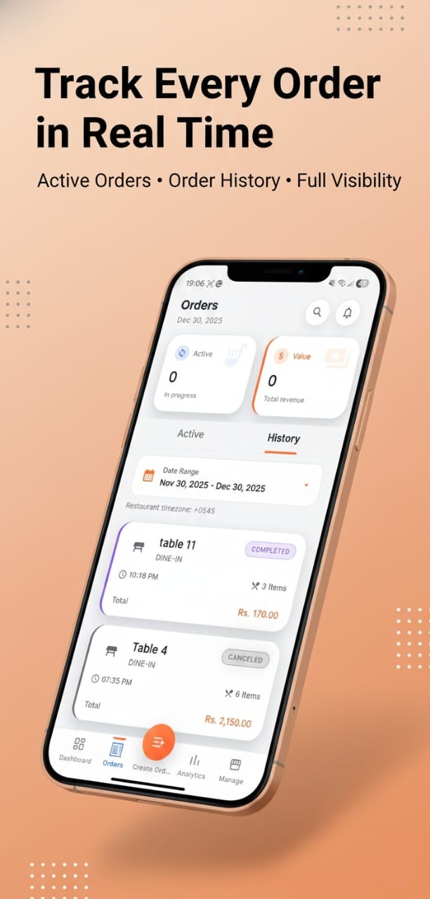 Track Every Order in Real Time